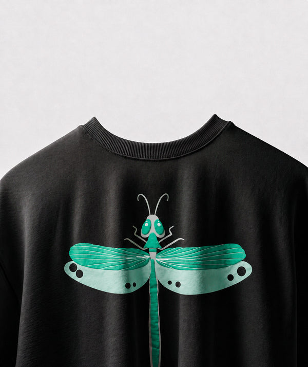 Green Dragon Fly Girl T-Shirt
